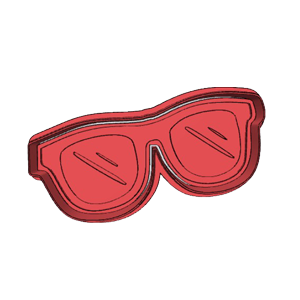 Sunglasses Cookie Cutter