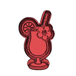 Cocktail Cookie Cutter