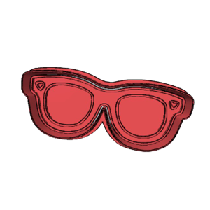 Sunglasses Cookie Cutter