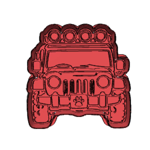Jeep Front Cookie Cutter