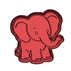 Elephant Cookie Cutter