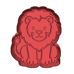 Lion Cookie Cutter