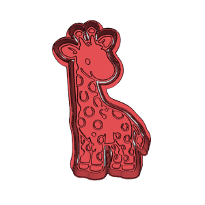 Giraffe Cookie Cutter
