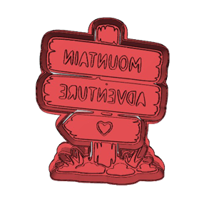 Mountain Adventure Cookie Cutter