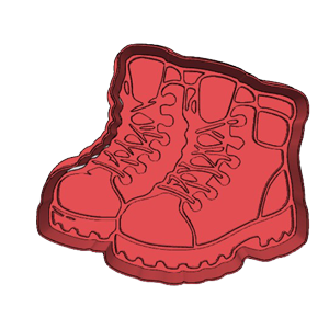 Hiking Boots Cookie Cutter