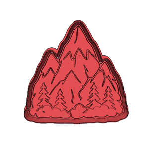 Mountain Cookie Cutter