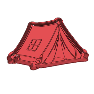 Tent Cookie Cutter