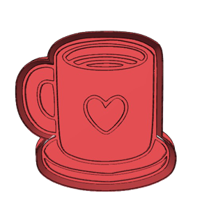 Hot Coffee Cookie Cutter