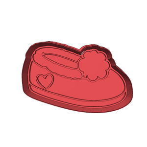 Slipper Cookie Cutter