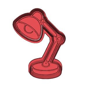 Desk Lamp Cookie Cutter