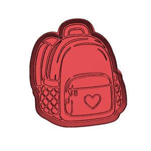 Schoolbag Cookie Cutter