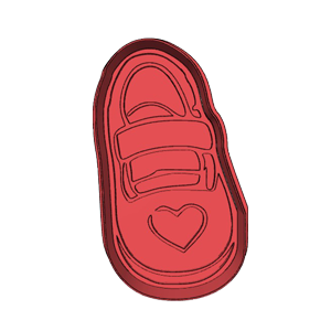 School Shoe Cookie Cutter