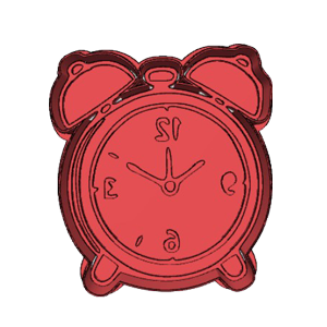 Alarm Clock Cookie Cutter