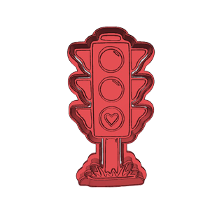 Traffic Light Cookie Cutter