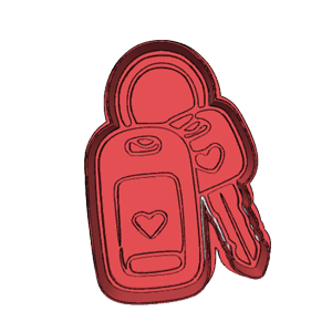 Carkeys Cookie Cutter