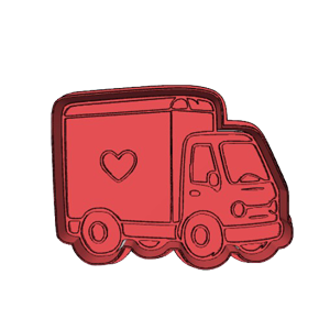 Moving Truck Cookie Cutter
