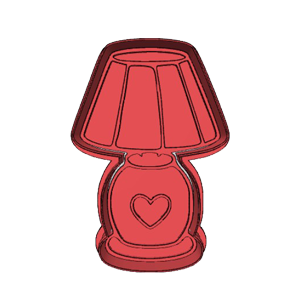 Lamp Cookie Cutter