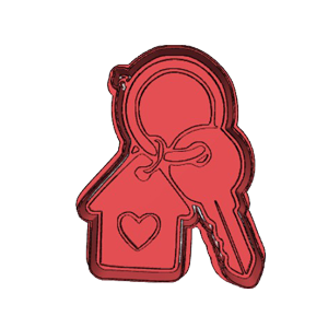 Keys Cookie Cutter