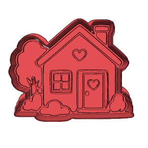 New House Cookie Cutter