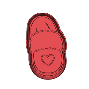 Slipper Cookie Cutter