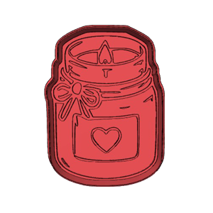 Candle Cookie Cutter
