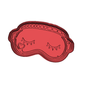 Sleepmask Cookie Cutter