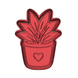 Potplant Cookie Cutter