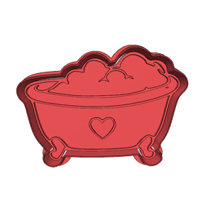 Bathtub Cookie Cutter