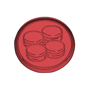 Macaroons Cookie Cutter