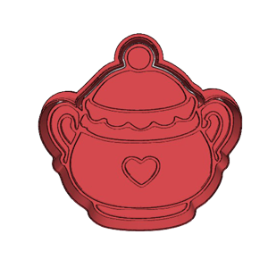 Sugarpot Cookie Cutter
