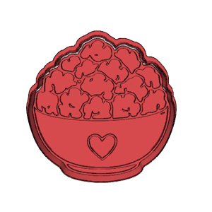 Popcorn Cookie Cutter