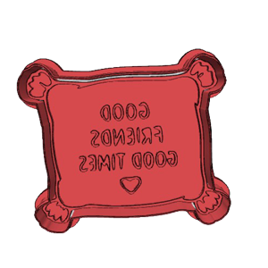 Good Friends Pillow Cookie Cutter
