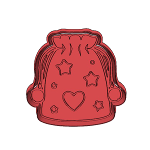 Sleepover Bag Cookie Cutter