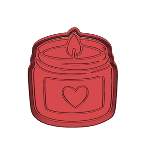 Candle Cookie Cutter