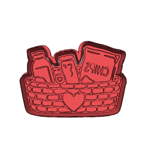 Snack Basket Cookie Cutter