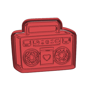 Radio Cookie Cutter