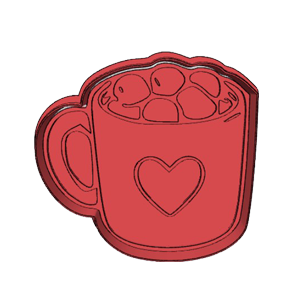 Hot Chocolate Cookie Cutter