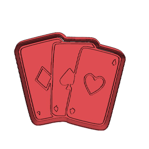 Playing Cards Cookie Cutter