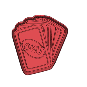 Uno Cookie Cutter