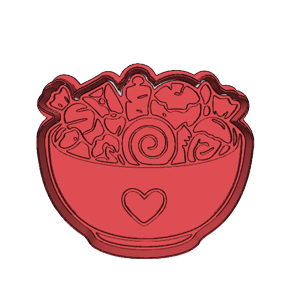 Candy Bowl Cookie Cutter