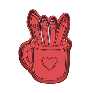Pencils Cookie Cutter