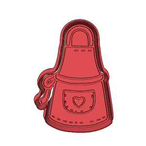 Apron Cookie Cutter