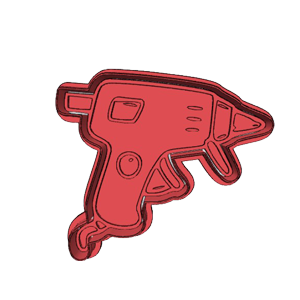 Gluegun Cookie Cutter