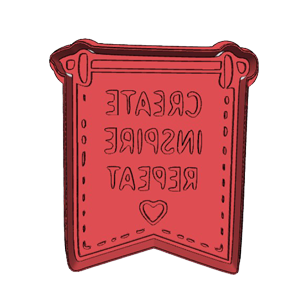 Create Inspire Repeat Cookie Cutter