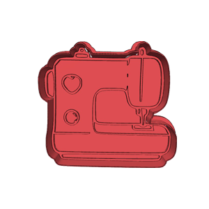 Sewing Machine Cookie Cutter