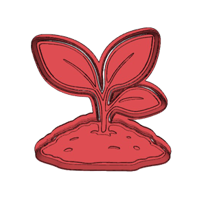 Seedling Cookie Cutter