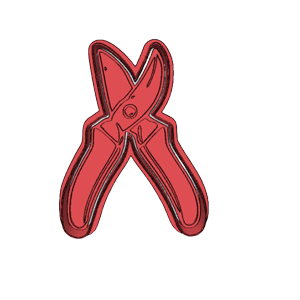 Pruning Sheers Cookie Cutter