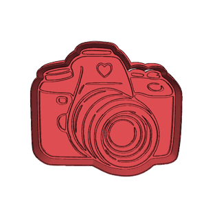 Camera Cookie Cutter
