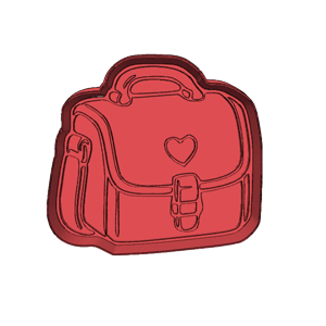 Camera Bag Cookie Cutter