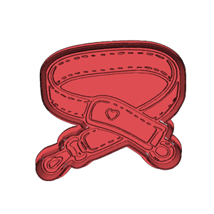 Camera Strap Cookie Cutter